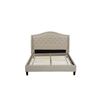 Image 1 : BRAND NEW QUEEN SIZE "TWILIGHT"  UPHOLSTERED BEDFRAME - RETAIL $999