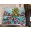 Image 1 : ORIGINAL ACRYLIC PAINTING, ARTIST: SEPIDEH JEBRAEIL 35.5" X 27" ON CANVAS