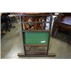 Image 1 : POOL CUE RACK WITH BLACKBOARD