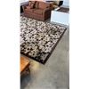 Image 2 : BROWN AND CREAM AREA CARPET 8FT X 10FT