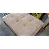 Image 2 : Microfiber ottoman