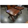Image 8 : PAIR OF MODERN ENDTABLES - 27 X 27 INCHES X 2 FOOT TALL