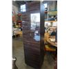 Image 2 : Two-door lacquered cupboard - 2 foot wide x 16.5 deep x 79.5 tall