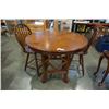 Image 1 : DINING TABLE WITH 2 STOOLS
