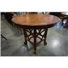 Image 8 : DINING TABLE WITH 2 STOOLS