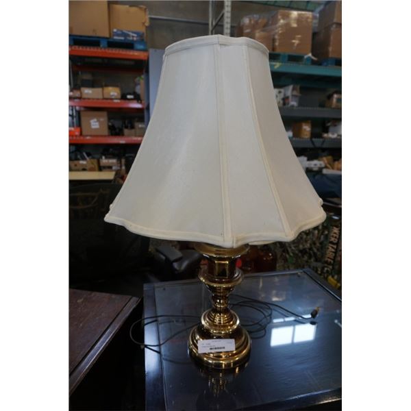 Vintage brass table lamp