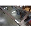 Image 3 : METAL GLASSTOP SOFA TABLE - 54 INCHES WIDE X 16 DEEP X 29 TALL