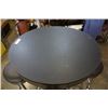 Image 3 : Bar height table and 4 bar stools - 30.5 inch diameter x 41.5 tall