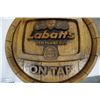 Image 3 : Labatt beer faux wood sign