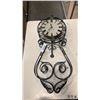 Image 1 : METAL WALL CLOCK