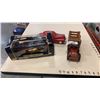 Image 1 : MAISTO SPECIAL EDITION CORVETTE DIE CAST AND WOOD TRUCK AND CAR