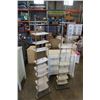Image 2 : 2 WHITE SHELVES - 12 INCHES WIDE X 6 DEEP X 69 TALL