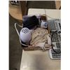 Image 2 : NEW STARLINE BLUETOOTH HEADSET, CONAIR HAIR DRYER, MONITOR, KEYBOARD, KNIVES, HAMMOCK