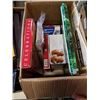 Image 2 : 2 BOXES BOARD GAMES, SERVING PLATTERS, HAMBURGER PRESS AND COOKIE SHOT GLASS MOLD