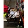 Image 2 : 2 TRAYS OF VASES, MUGS, MINIATURE TEAPOTS AND CUPS