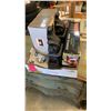 Image 1 : Sharper Image beer tasting with 2 wall sconces and carved book ends