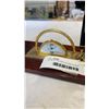 Image 2 : GLOBE CLOCK PEN HOLDER STAND
