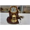 Image 1 : GIBRALTAR PRECISION NAUTICAL MANTEL CLOCK LAMP