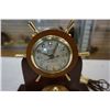 Image 2 : GIBRALTAR PRECISION NAUTICAL MANTEL CLOCK LAMP