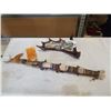 Image 1 : MANDU CEREMONIAL DAGGER AND CAST MOOSE DECORATION