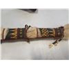 Image 5 : MANDU CEREMONIAL DAGGER AND CAST MOOSE DECORATION