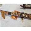 Image 7 : MANDU CEREMONIAL DAGGER AND CAST MOOSE DECORATION