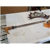 Image 8 : MANDU CEREMONIAL DAGGER AND CAST MOOSE DECORATION