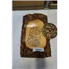 Image 1 : CARVED FIRST NATIONS ART AND SIGNED EAGLE CARVING