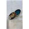 Image 3 : 2  CLOISONNE LIDDED EASTERN DISHES