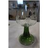 Image 3 : Set of 8 German Crystal etched cups