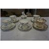 Image 2 : 6 CHINA CUPS AND SAUCERS, 3 PARAGON, ONE ROYAL ALBERT AND OTHER