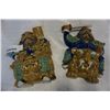 Image 1 : 2 CHINESE FIGURE PLAQUES