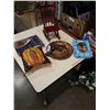 Image 1 : Lot of religious items and miniature rocking chair