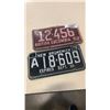 Image 1 : LOT OF 60s AND 70s BC LICENSE PLATES