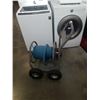 Image 2 : 4 WHEEL HOSE CART WITH 100 FOOT COMMERCIAL 3/4 INCH HOSE