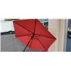Image 4 : 10 ft red patio umbrella