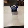Image 1 : 2 cobalt blue vases and eastern jar