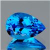 Image 1 : Natural AAA Swiss Blue Topaz 12x8 MM{Flawless-VVS1}