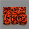 Image 1 : Natural  Intense AAA Orange Sapphire 6 pcs - FL