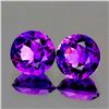 Image 1 : Natural Purple Amethyst Pair [Flawless-VVS]