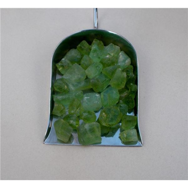 Natural Peridot Rough 100 Carats - Untreated