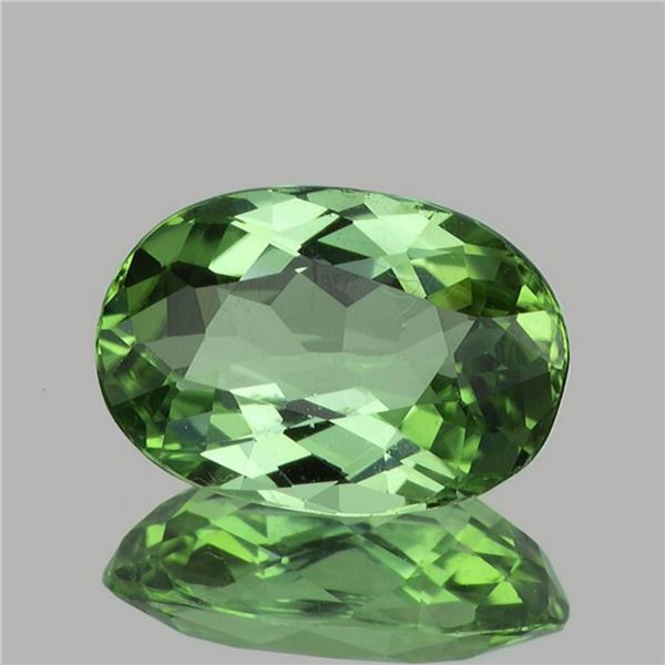 Natural Green Tourmaline 2.01 Ct{Flawless-VVS1}