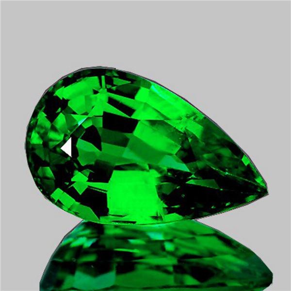 Natural Emerald Green Tsavorite Garnet {Flawless-VVS}