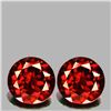 Image 1 : Natural Red Orange Spessartite Garnet Pair - VS