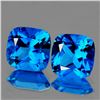 Image 1 : Natural Swiss Blue Topaz Pair [Flawless-VVS]