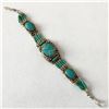 Image 1 : Tibet Hand Made Turquoise Bracelet