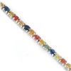Image 2 : Natural MULTI COLOR SAPPHIRE 62 Ct Bracelet