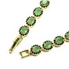Image 3 : Natural Columbian Green Emerald Black Spinel Bracelet