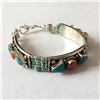 Image 2 : Tibet Hand Made Turquoise Bracelet