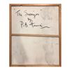 Image 2 : Paul Blaine Henrie (1932-1999), "The Swinger" Hand Signed Original Painting on Canvas (36"x48") with